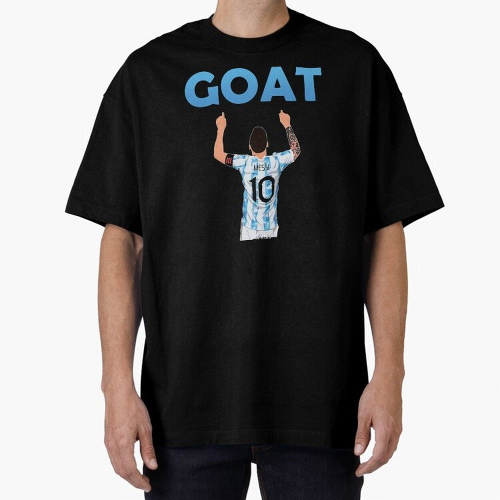 Messi GOAT Classic T-Shirt Celebrate Rivalries and Pride in Match Day Hype around FIFA World Cup 2026, Haaland and Mbappe, France, Fan Favorite Moments, National Team Passion, Big Match Drama and Soccer History; Perfect for Supporters Who Want Bold