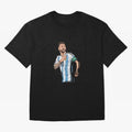 Celebrate the Genius of Lionel Messi: Exclusive Designs and Memorabilia Classic T-Shirt Honor Global Football Passion for FIFA World Cup 2026 Group Stage, Driven by Messi, Neymar and Mbappe, France and Portugal, Football Festival Excitement, Trophy