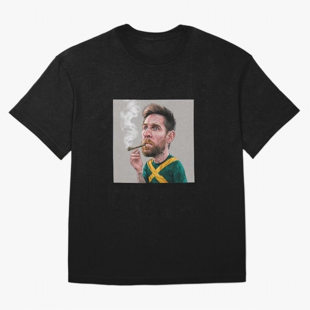 funny caricature of Lionel Messi Classic T-Shirt Turn Every Weekend Toward Match Day Hype around FIFA World Cup 2026 Group Stage, Cristiano Ronaldo, Haaland and CR7, Brazil, Portugal and Argentina, Supporter Pride, Iconic Celebrations, Legendary