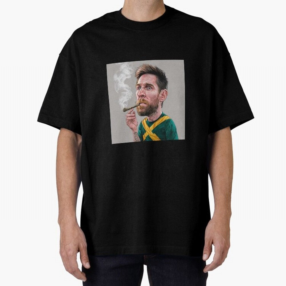 funny caricature of Lionel Messi Classic T-Shirt Turn Every Weekend Toward Match Day Hype around FIFA World Cup 2026 Group Stage, Cristiano Ronaldo, Haaland and CR7, Brazil, Portugal and Argentina, Supporter Pride, Iconic Celebrations, Legendary