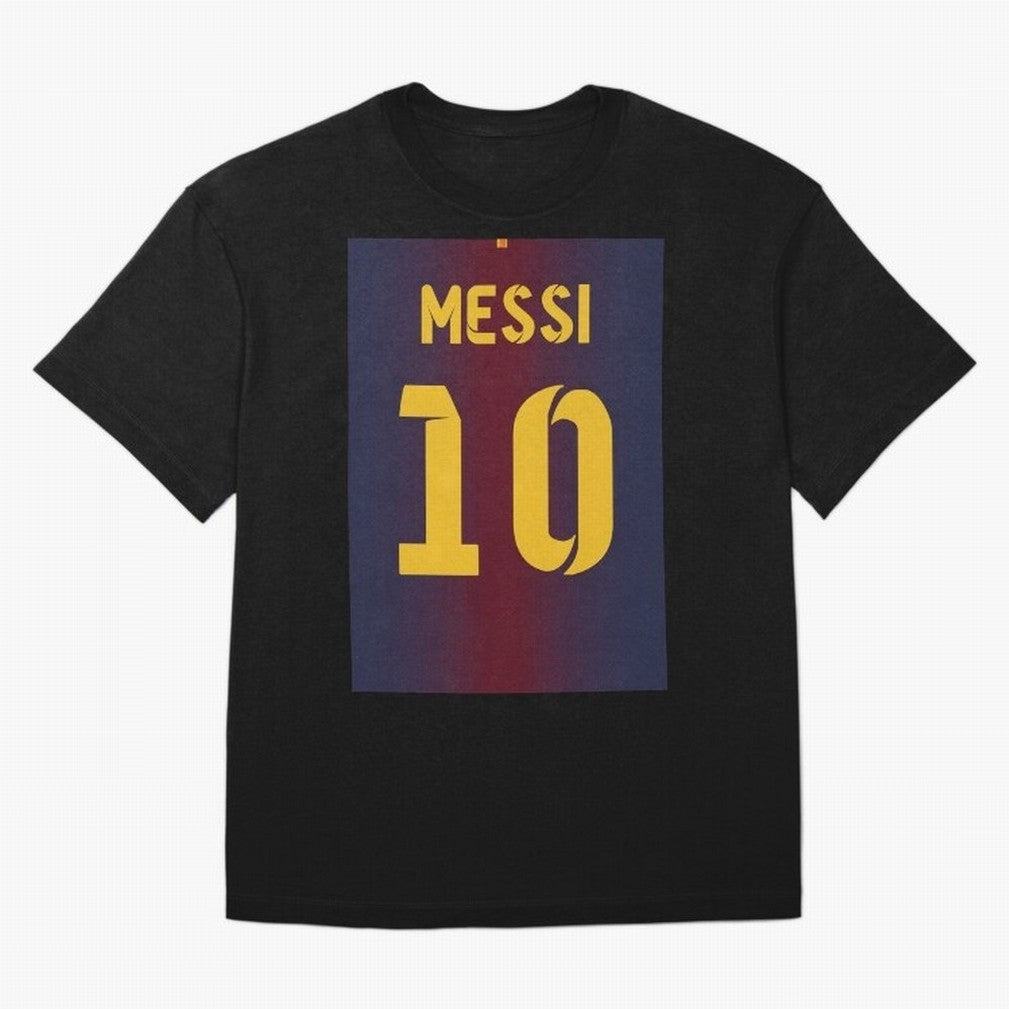 Barcelona 2012 Jersey Messi 10 Oversized T-Shirt Bring Stadium Energy to the FIFA World Cup 2026 Journey through Mbappe and Neymar Highlights, Netherlands Pride, Sports Nostalgia, International Competition, Famous Players and Unforgettable
