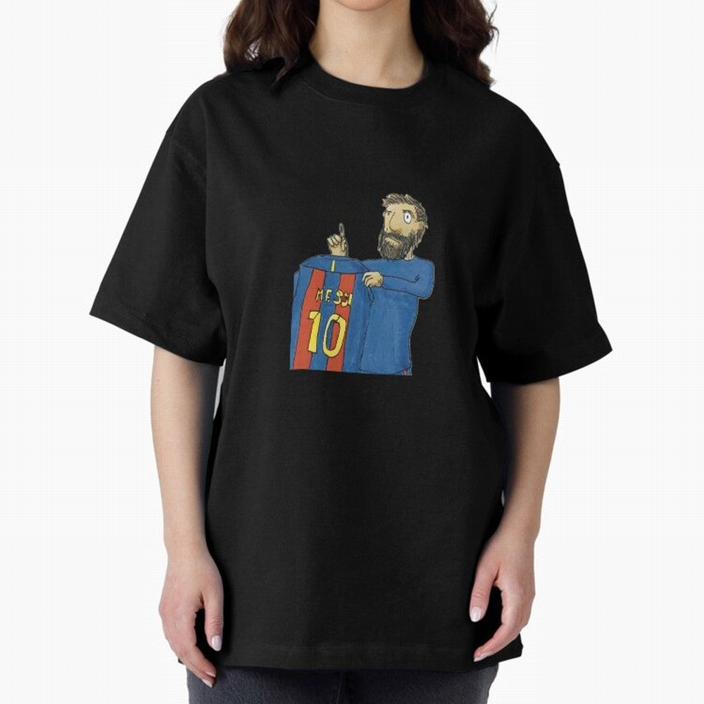 Lionel Messi and the magic shirt Oversized T-Shirt Show Your Tournament Heart for FIFA World Cup 2026 USA Canada Mexico Highlighting Neymar, Brazil, Portugal and Argentina Energy, Stadium Memories, Football Loyalty, International Chants and