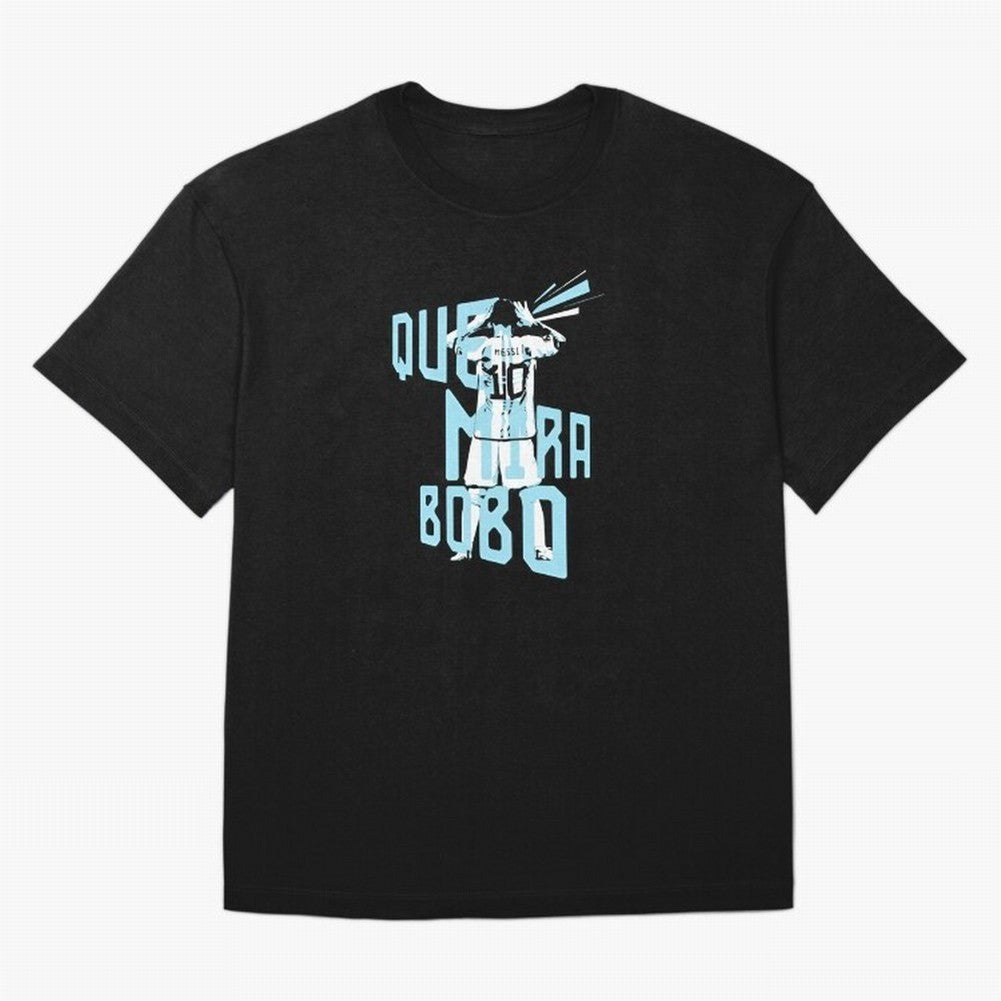 Lionel messi Que mira bobo Classic T-Shirt Bring Supporter Culture to the FIFA World Cup 2026 Journey through Cristiano Ronaldo Highlights, Spain and Netherlands Pride, Stadium Chants, National Pride, Trophy Dreams and Unforgettable Football