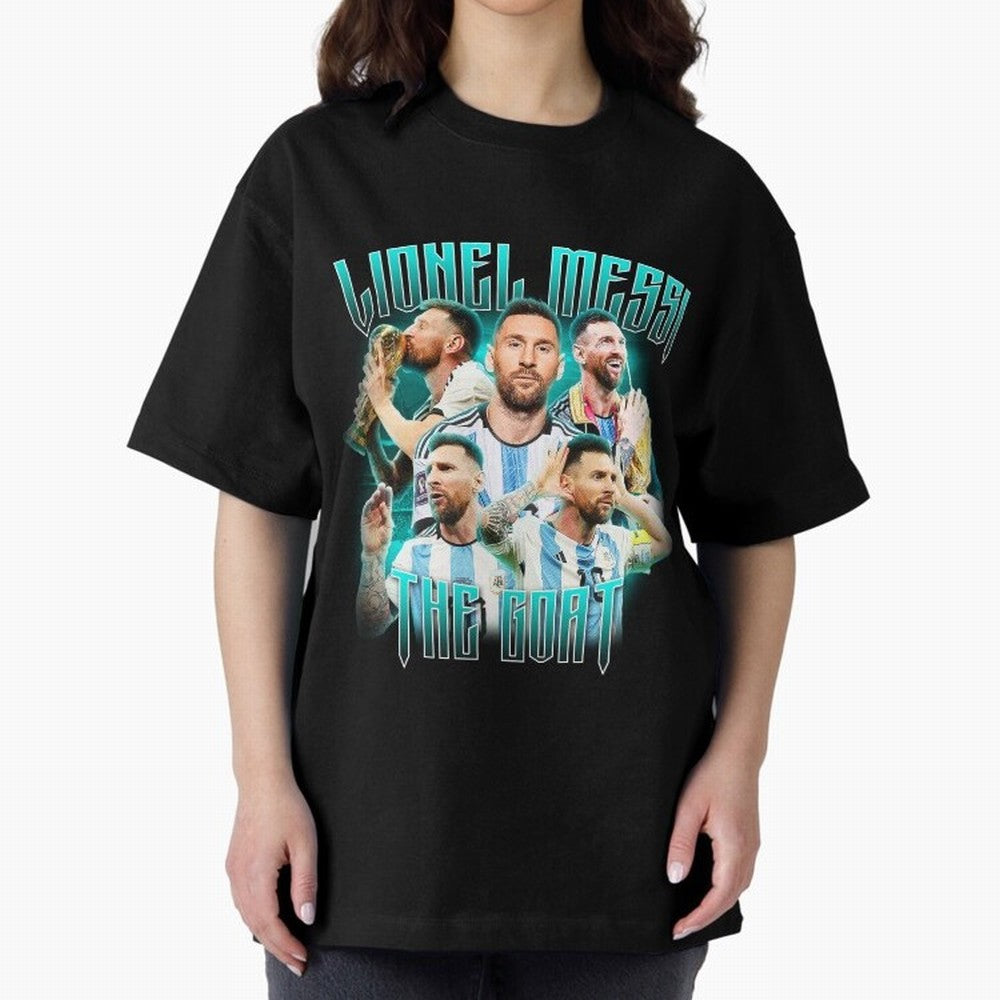 Lionel Messi Vintage Style Tee, Bootleg Tee, Bootleg T Shirt, Rap Tee Classic T-Shirt Celebrate the Stars of the FIFA World Cup 2026 Journey through Neymar, Haaland and Cristiano Ronaldo Highlights, Netherlands Pride, Game Day Rituals, Football