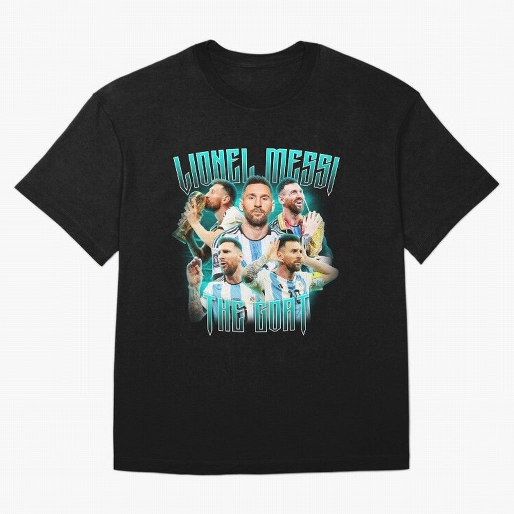 Lionel Messi Vintage Style Tee, Bootleg Tee, Bootleg T Shirt, Rap Tee Classic T-Shirt Celebrate the Stars of the FIFA World Cup 2026 Journey through Neymar, Haaland and Cristiano Ronaldo Highlights, Netherlands Pride, Game Day Rituals, Football