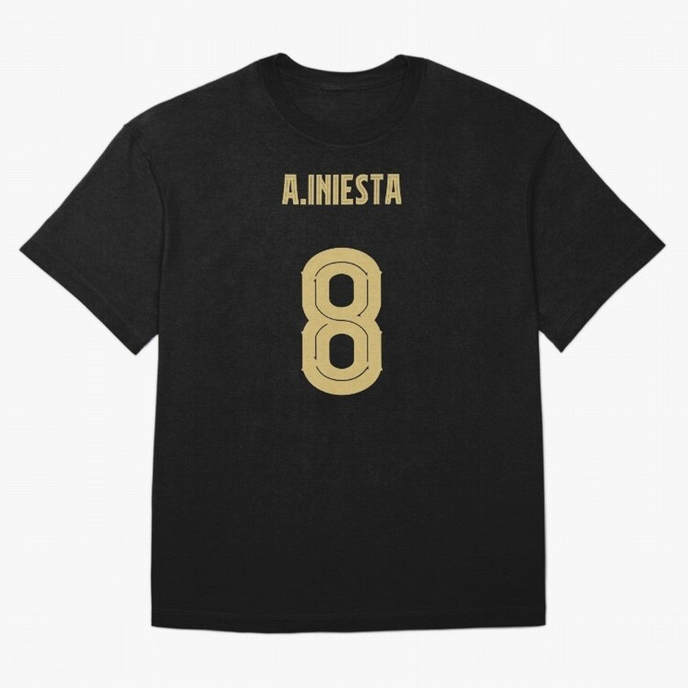 Iniesta Barcelona 8 Classic T-Shirt Show Fan Pride Across FIFA World Cup 2026 Group Stage Spirit, Made for Argentina and Brazil, Messi, CR7 and Mbappe, Sports Nostalgia, International Competition, Famous Players and Unforgettable Victories; Made