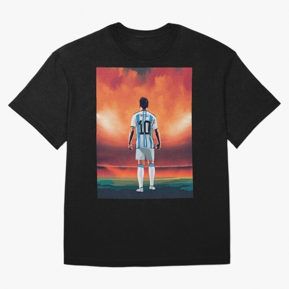 Lionel Leo Messi Graphic T-Shirt Capture the FIFA World Cup 2026 Journey through Messi and Cristiano Ronaldo Highlights, Argentina Pride, Champion Mindset, Group Stage Buzz, Knockout Tension and Passionate Fan Culture; Perfect for Supporters Who
