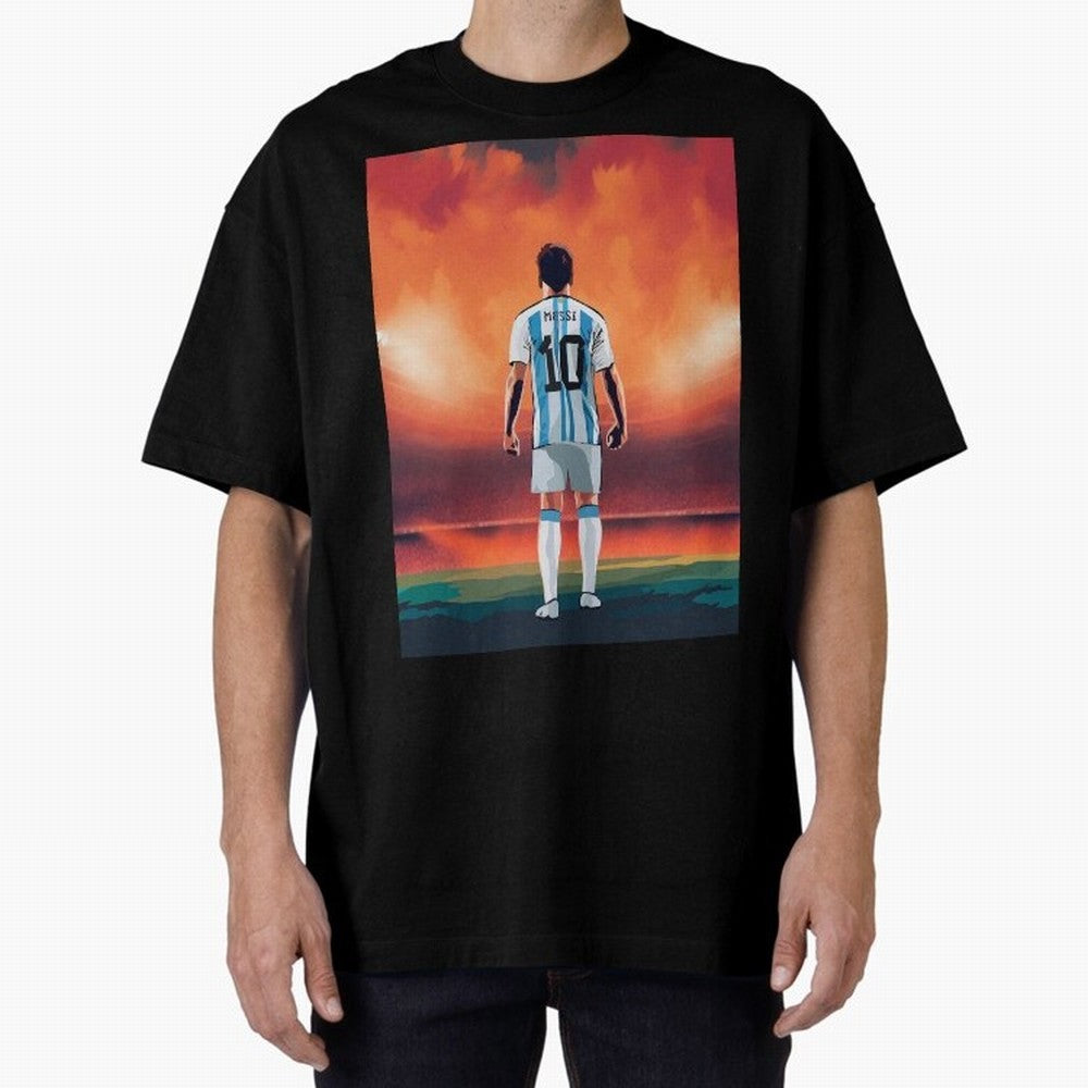 Lionel Leo Messi Graphic T-Shirt Capture the FIFA World Cup 2026 Journey through Messi and Cristiano Ronaldo Highlights, Argentina Pride, Champion Mindset, Group Stage Buzz, Knockout Tension and Passionate Fan Culture; Perfect for Supporters Who