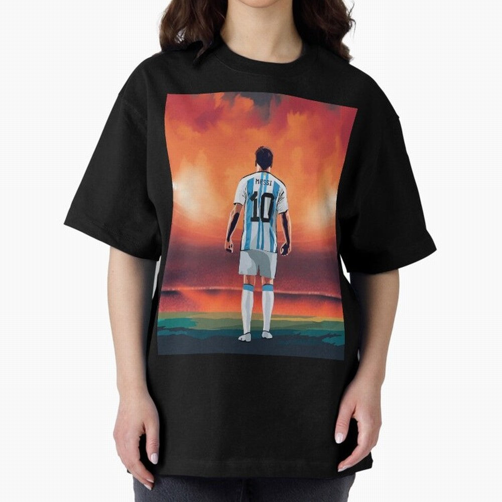 Lionel Leo Messi Graphic T-Shirt Capture the FIFA World Cup 2026 Journey through Messi and Cristiano Ronaldo Highlights, Argentina Pride, Champion Mindset, Group Stage Buzz, Knockout Tension and Passionate Fan Culture; Perfect for Supporters Who