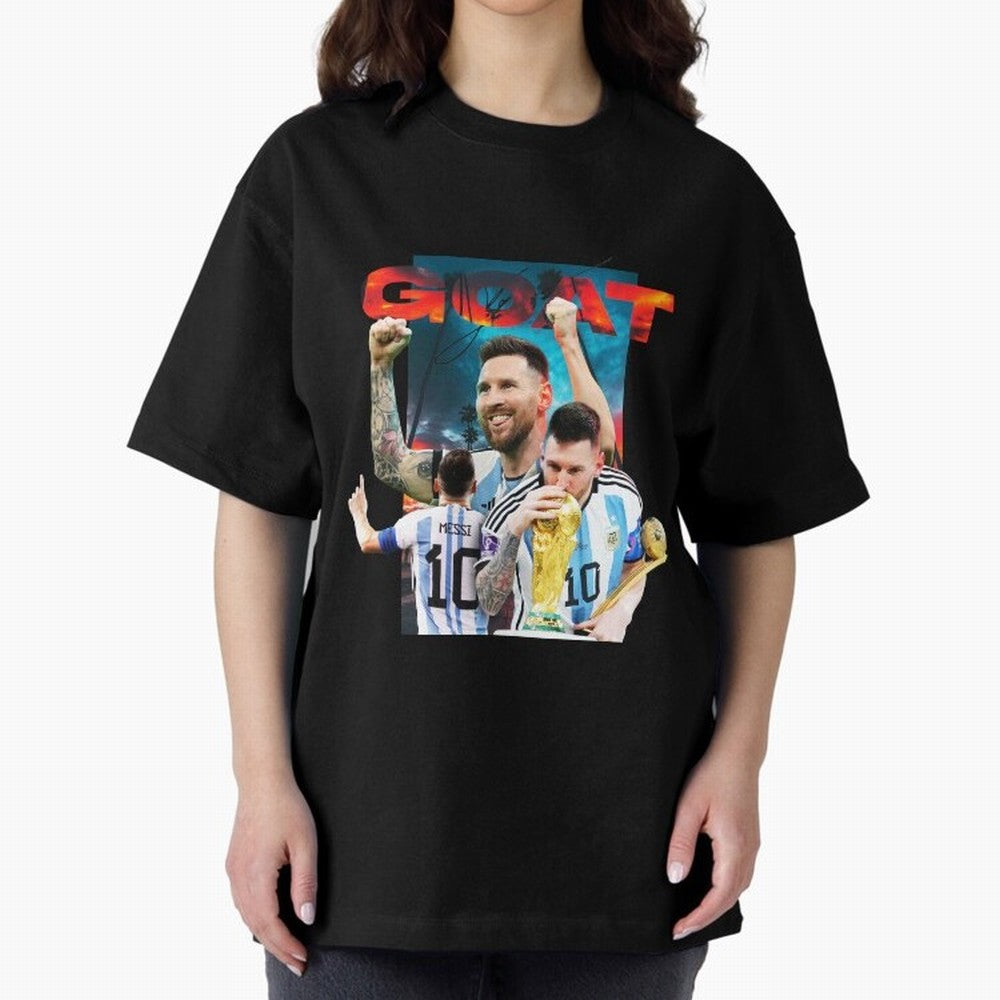 Messi GOAT Premium T-Shirt Bring Global Tournament Vibes to FIFA World Cup 2026 Group Stage for Fans of Neymar, Haaland and Cristiano Ronaldo and Spain, Bringing Global Supporter Spirit, Legendary Goals, National Colors and Tournament Celebration;