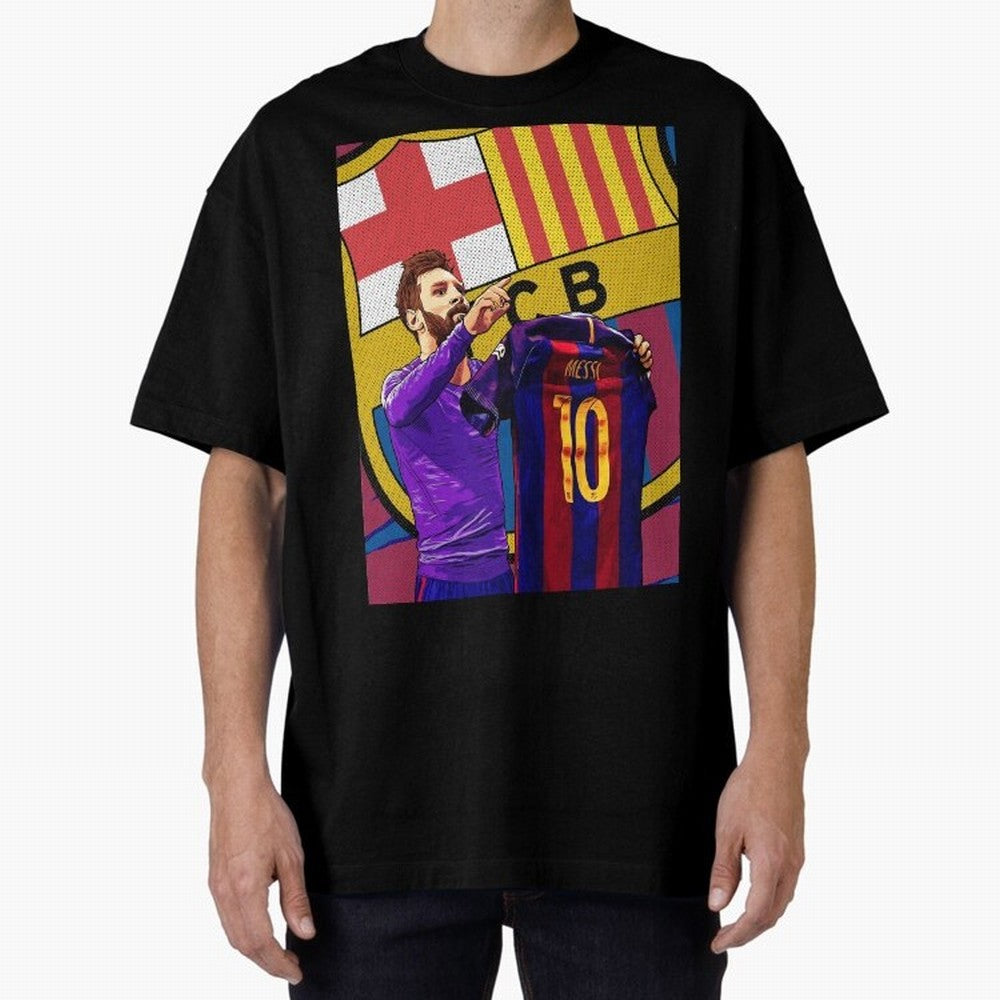 Messi Goat in FC Barcelna Graphic T-Shirt Remember the FIFA World Cup 2026 Group Stage Journey through Mbappe and Neymar Highlights, France and Portugal Pride, Game Day Rituals, Football Legends, Country Pride and the Road to the Final; Ideal for