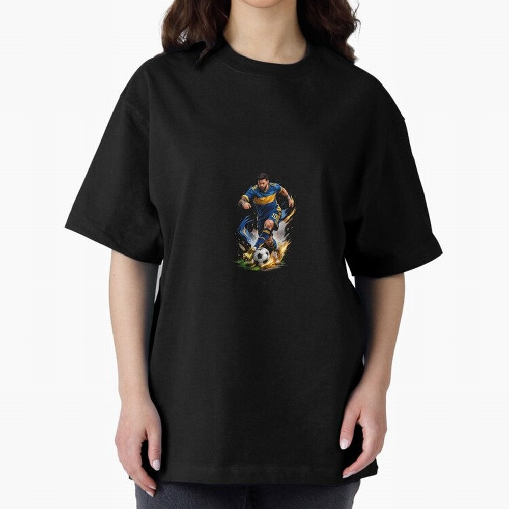 Messi Footballer Premium T-Shirt Honor Football Greatness during FIFA World Cup 2026 Spirit, Inspired by England, France and Netherlands, CR7, Champion Mindset, Group Stage Buzz, Knockout Tension and Passionate Fan Culture; Great for Supporters Who