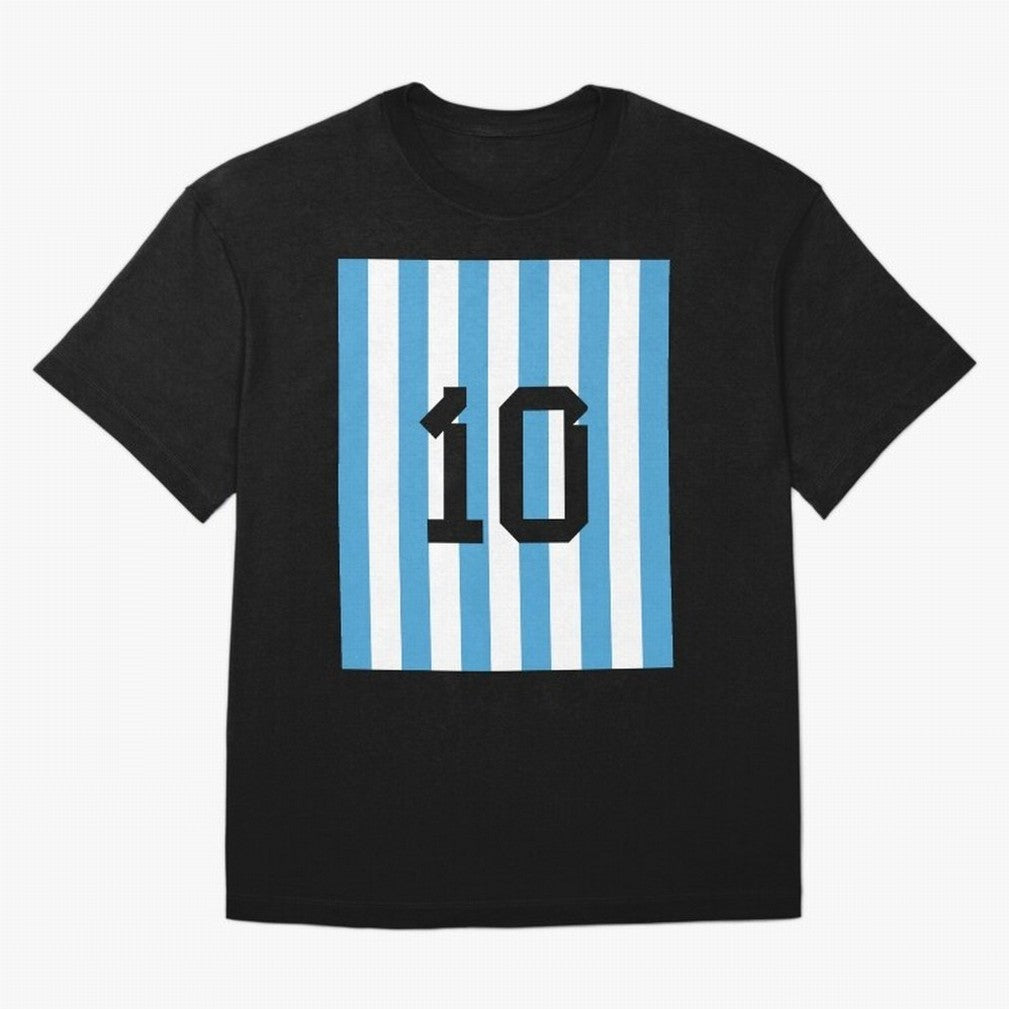 Lionel Messi 10 Premium T-Shirt Bring Stadium Energy to Global Football Passion for FIFA World Cup 2026, Capturing Messi and Cristiano Ronaldo, Portugal, Spain and Germany, Sports Nostalgia, International Competition, Famous Players and