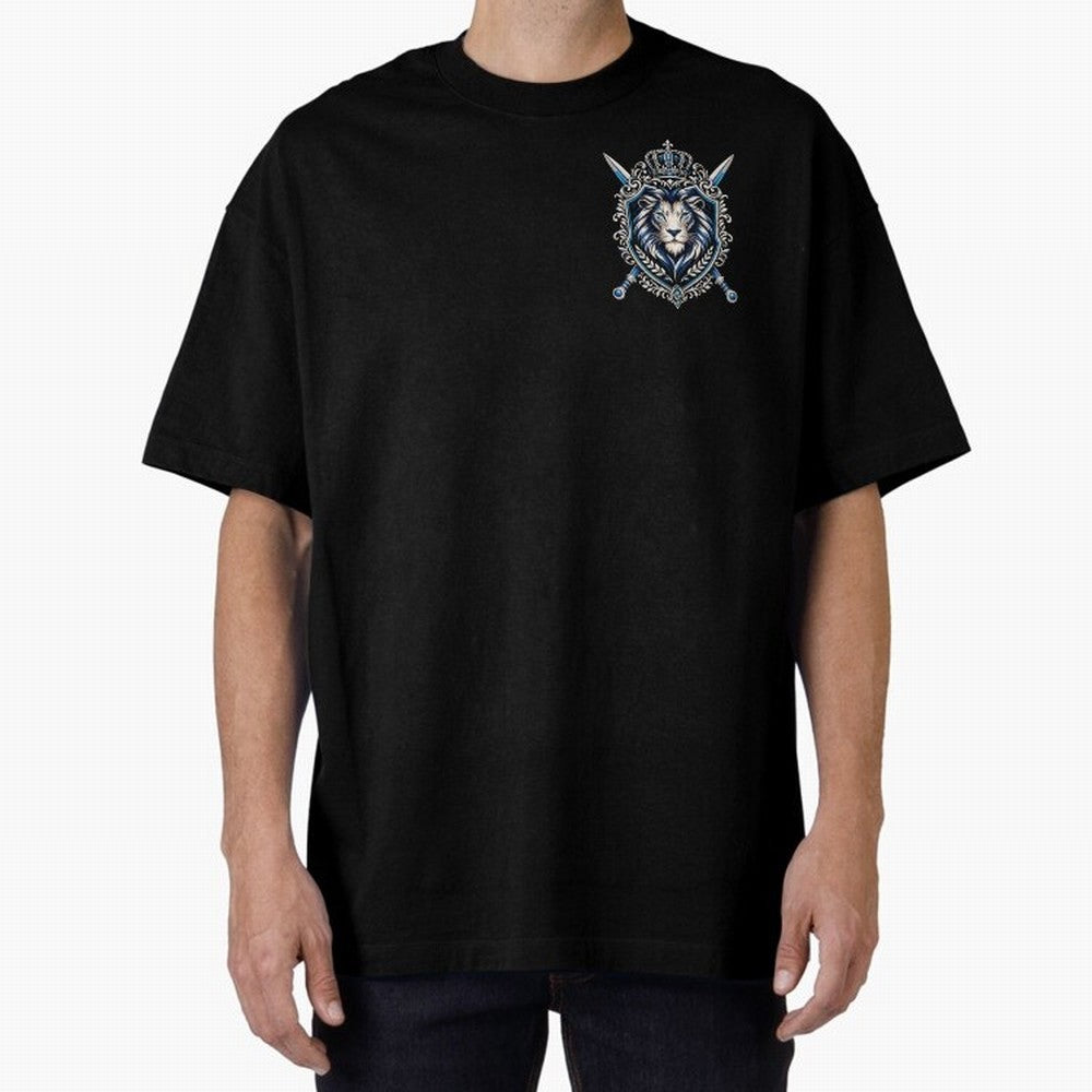 Majestic Lion Crest Emblem Premium T-Shirt Treasure the FIFA World Cup 2026 USA Canada Mexico Journey through CR7 Highlights, Brazil Pride, Champion Mindset, Group Stage Buzz, Knockout Tension and Passionate Fan Culture; Ideal for Fans Who Follow