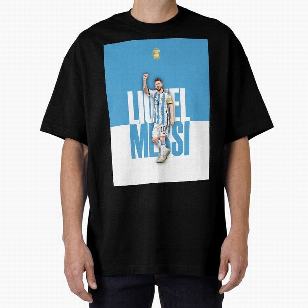 Lionel Messi - Iconic Soccer Legend Graphic T-Shirt Bring the FIFA World Cup 2026 USA Canada Mexico Journey through Cristiano Ronaldo Highlights, Brazil, Portugal and Argentina Pride, Stadium Memories, Football Loyalty, International Chants and