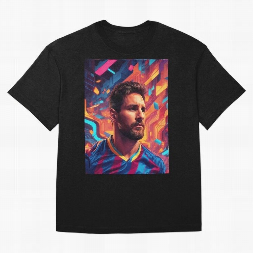 The Ultimate Messi Graphic T-Shirt Celebrate Golden Goal Energy in FIFA World Cup 2026 USA Canada Mexico for Fans of Haaland and Mbappe and Brazil, Portugal and Argentina, Bringing Sports Nostalgia, International Competition, Famous Players and