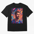 The Ultimate Messi Graphic T-Shirt Celebrate Golden Goal Energy in FIFA World Cup 2026 USA Canada Mexico for Fans of Haaland and Mbappe and Brazil, Portugal and Argentina, Bringing Sports Nostalgia, International Competition, Famous Players and