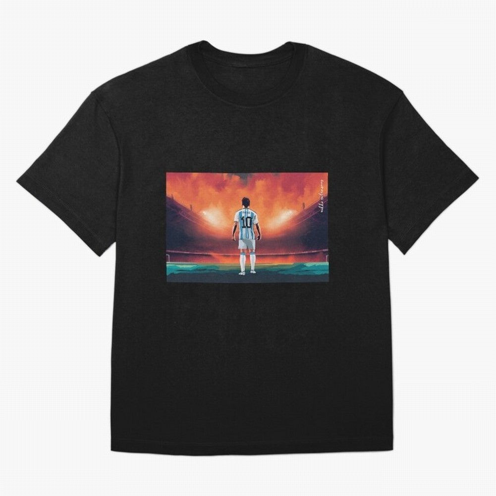 Lionel Leo Messi Premium T-Shirt Celebrate Fan Favorites in Global Football Passion for FIFA World Cup 2026 USA Canada Mexico, Driven by Cristiano Ronaldo, Haaland and CR7, Argentina, France and Brazil, Retro Football Energy, Iconic Rivalries,