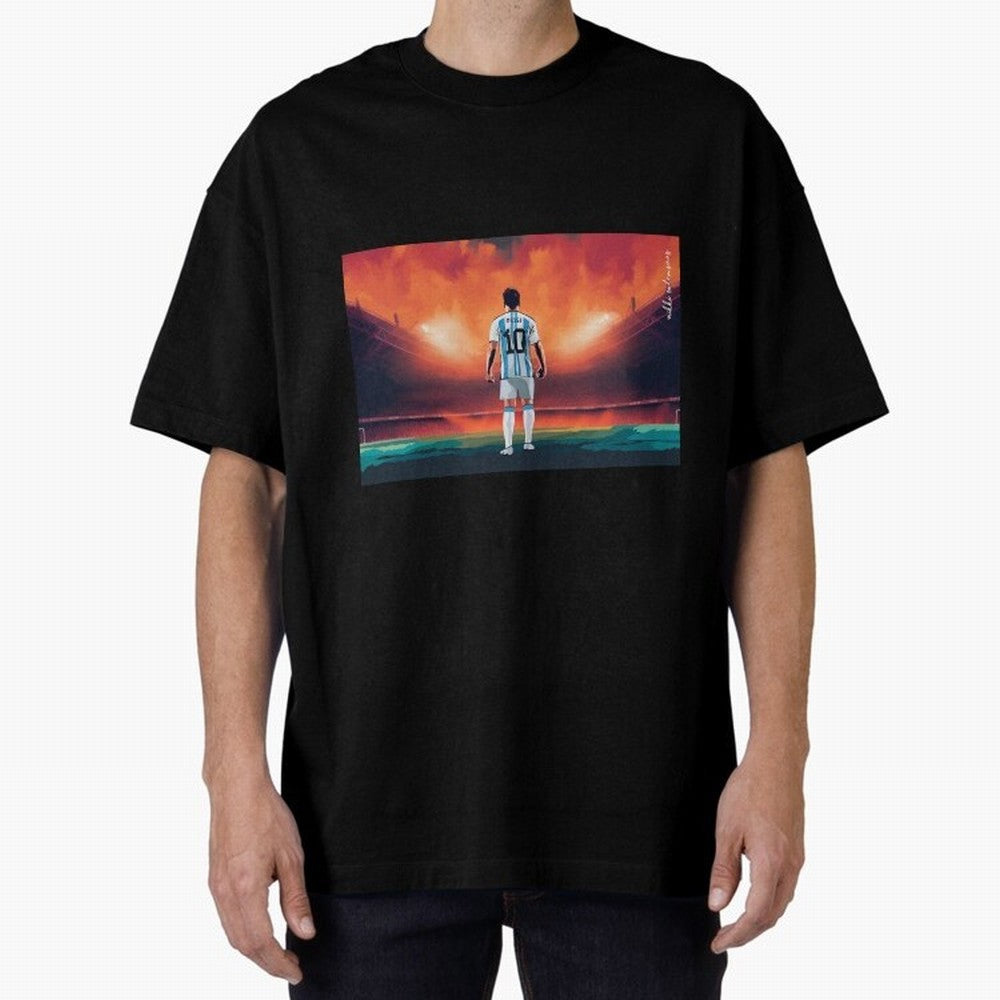 Lionel Leo Messi Premium T-Shirt Celebrate Fan Favorites in Global Football Passion for FIFA World Cup 2026 USA Canada Mexico, Driven by Cristiano Ronaldo, Haaland and CR7, Argentina, France and Brazil, Retro Football Energy, Iconic Rivalries,