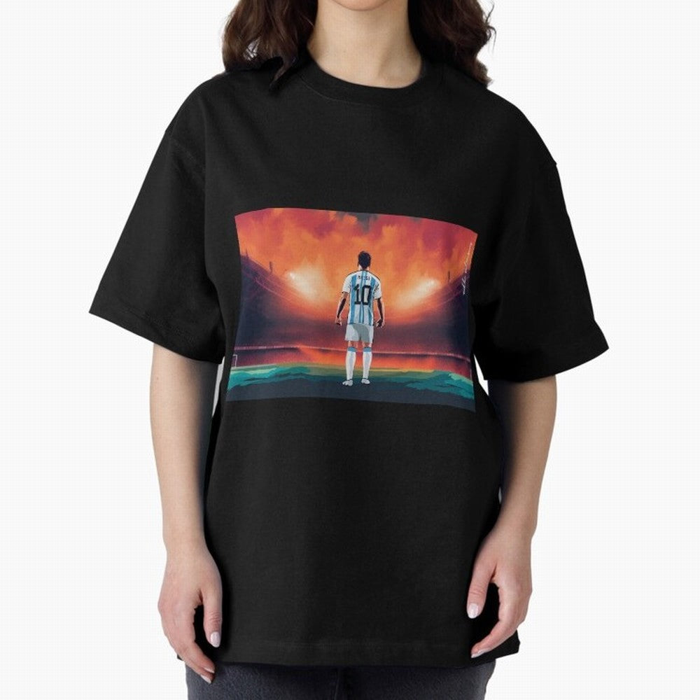 Lionel Leo Messi Premium T-Shirt Celebrate Fan Favorites in Global Football Passion for FIFA World Cup 2026 USA Canada Mexico, Driven by Cristiano Ronaldo, Haaland and CR7, Argentina, France and Brazil, Retro Football Energy, Iconic Rivalries,