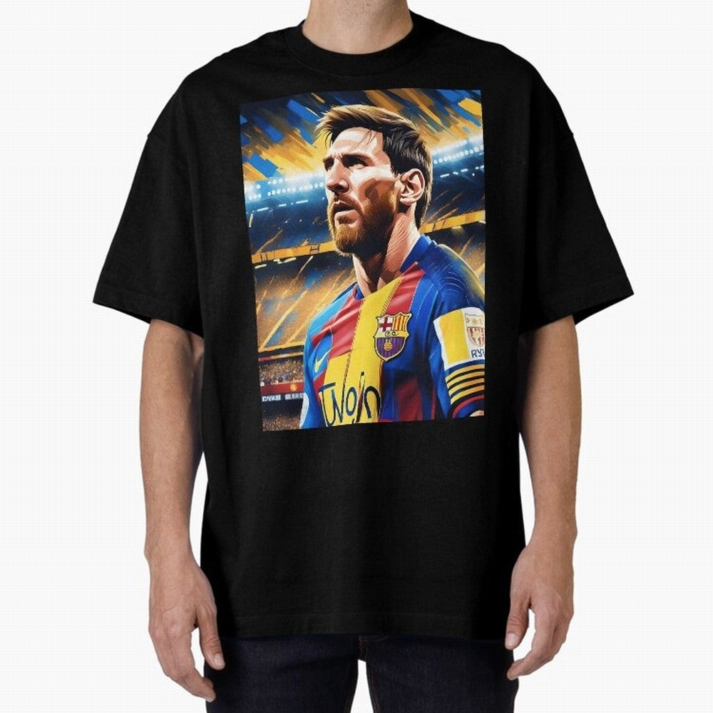 Lionel Messi Graphic T-Shirt Represent the Passion of FIFA World Cup 2026 Spirit, Capturing Portugal, Spain and Germany, Mbappe, Goal Celebration Energy, Supporter Heritage, Football Icons and Worldwide Tournament Joy; Great for Supporters Who Love