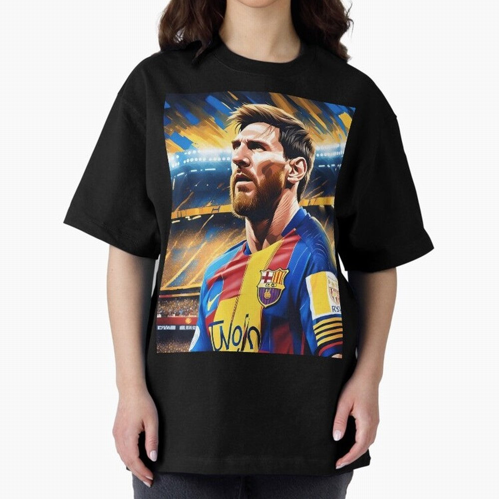 Lionel Messi Graphic T-Shirt Represent the Passion of FIFA World Cup 2026 Spirit, Capturing Portugal, Spain and Germany, Mbappe, Goal Celebration Energy, Supporter Heritage, Football Icons and Worldwide Tournament Joy; Great for Supporters Who Love