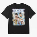 Messi Champion Vintage Retro Design Premium T-Shirt Bring Supporter Culture to the FIFA World Cup 2026 Journey through Neymar Highlights, France and Portugal Pride, Football Festival Excitement, Trophy Ambitions, Country Rivalries and Star Player