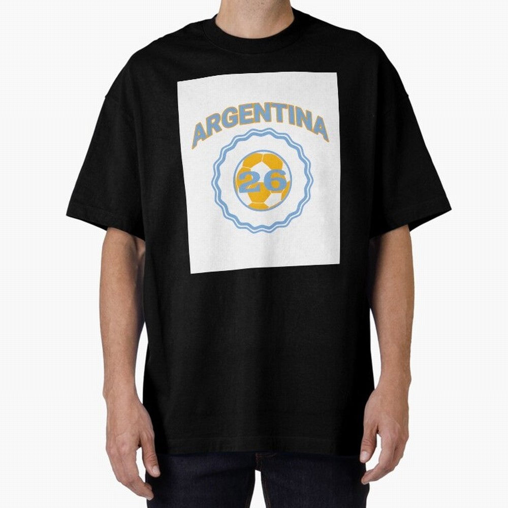 Argentina 2026 world cup soccer badge Premium T-Shirt Share Global Football Passion for FIFA World Cup 2026, Celebrating Neymar, England, France and Netherlands, Championship Spirit, Famous Goals, Roaring Crowds and International Football Unity;
