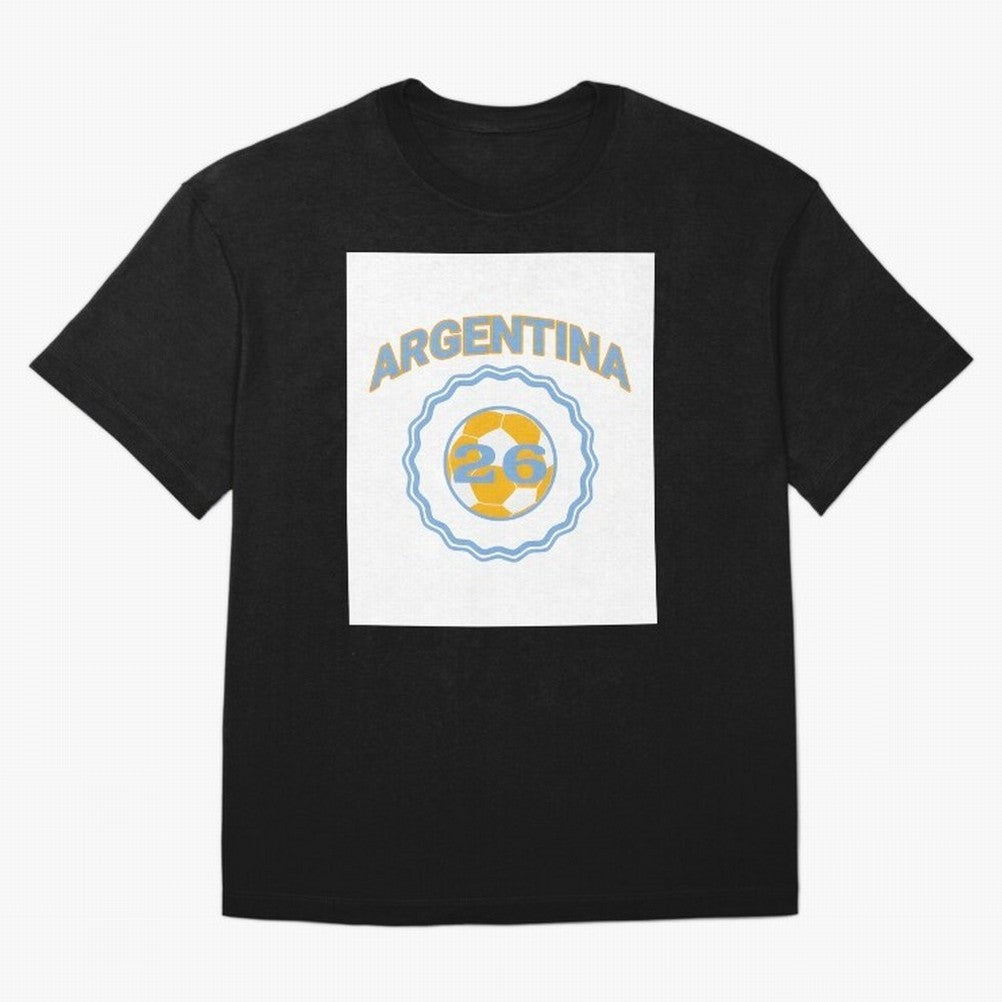 Argentina 2026 world cup soccer badge Premium T-Shirt Share Global Football Passion for FIFA World Cup 2026, Celebrating Neymar, England, France and Netherlands, Championship Spirit, Famous Goals, Roaring Crowds and International Football Unity;