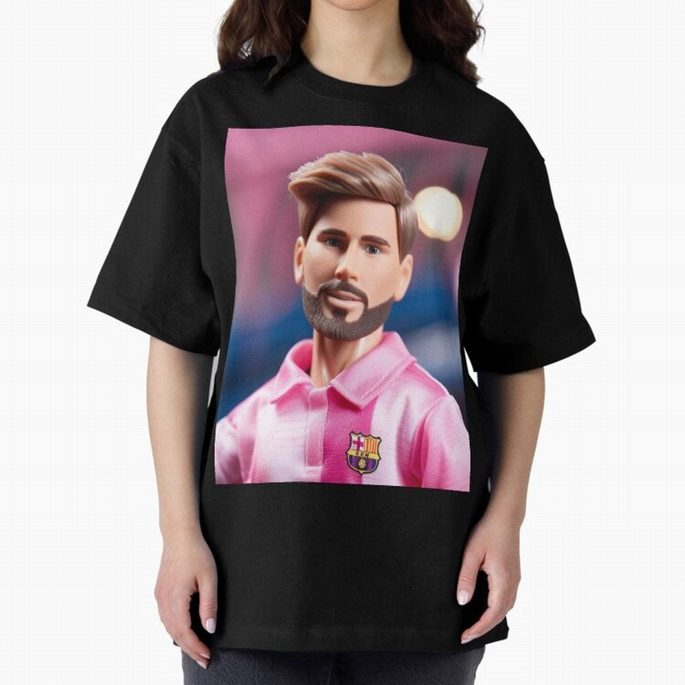 If Messi were a Barbie doll... Graphic T-Shirt Carry FIFA World Cup 2026 Group Stage for Fans of Neymar, Haaland and Cristiano Ronaldo and England and Germany, Bringing Football Passion, Legendary Performances, Festival Vibes and Supporter