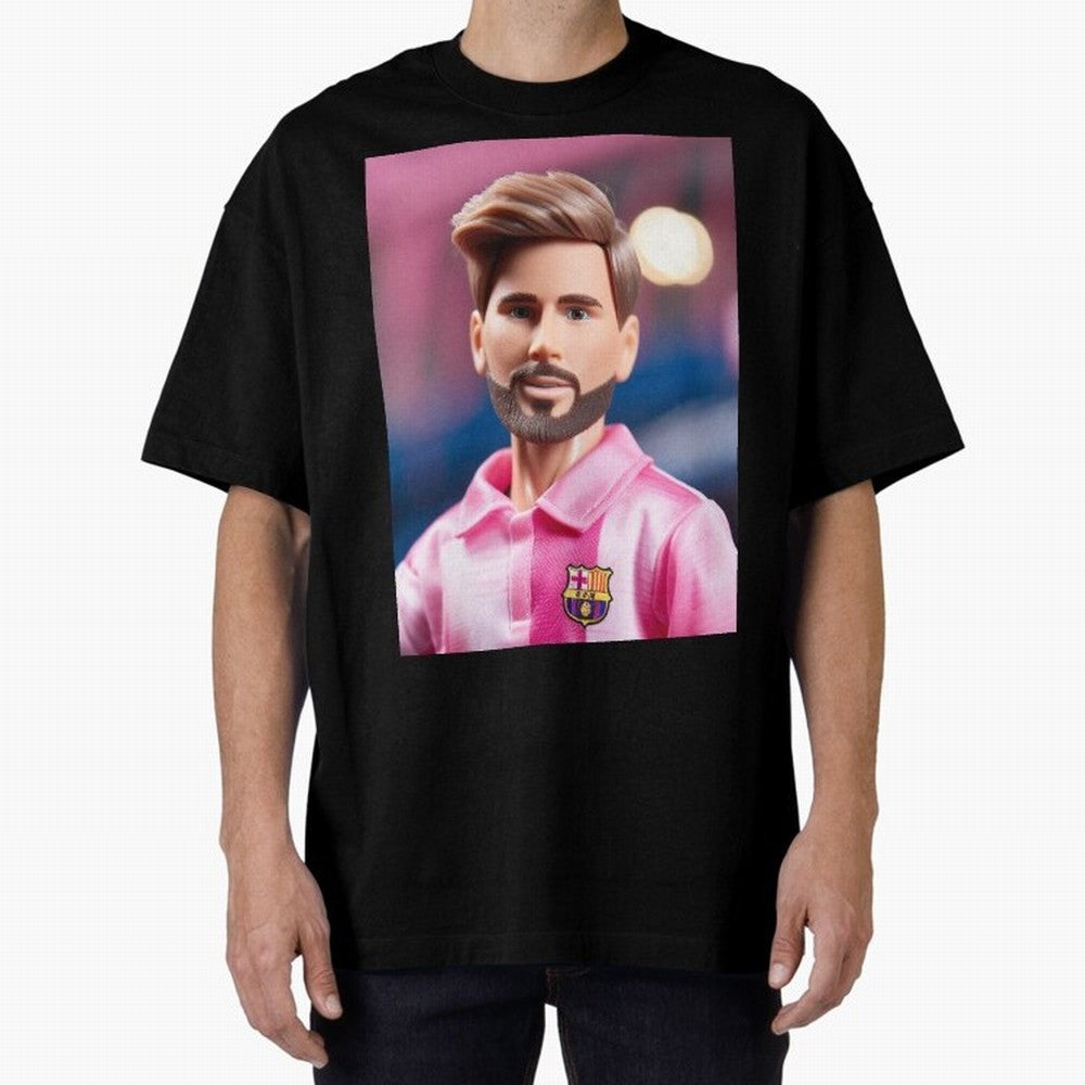 If Messi were a Barbie doll... Graphic T-Shirt Carry FIFA World Cup 2026 Group Stage for Fans of Neymar, Haaland and Cristiano Ronaldo and England and Germany, Bringing Football Passion, Legendary Performances, Festival Vibes and Supporter