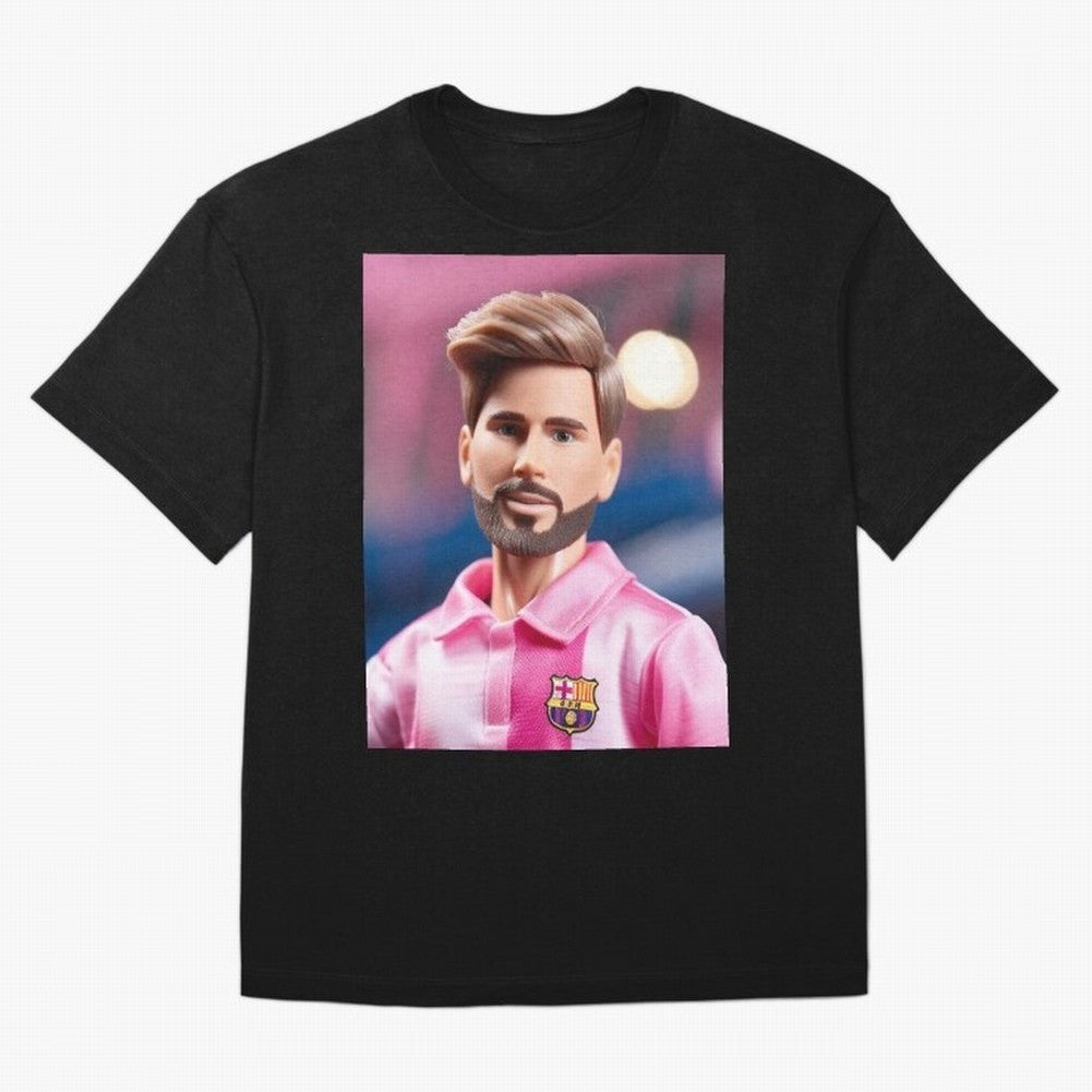 If Messi were a Barbie doll... Graphic T-Shirt Carry FIFA World Cup 2026 Group Stage for Fans of Neymar, Haaland and Cristiano Ronaldo and England and Germany, Bringing Football Passion, Legendary Performances, Festival Vibes and Supporter