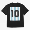 10 Argentina Classic T-Shirt Represent Football Lovers during FIFA World Cup 2026 Group Stage Featuring Cristiano Ronaldo, Argentina, France and Brazil Energy, Football History, Final Match Energy, Crowd Noise and Once in a Lifetime Moments; Great