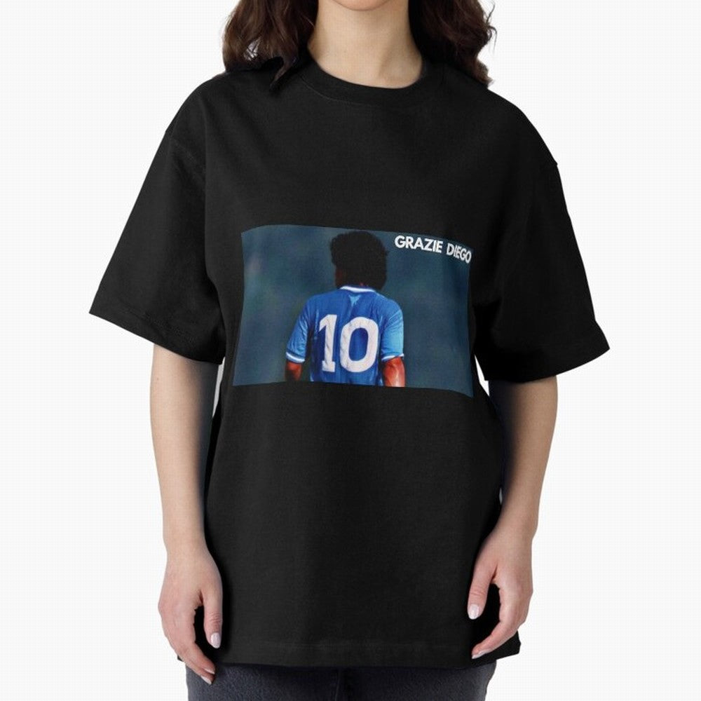 GRAZIE DIEGO! Classic T-Shirt Carry the Dream of Match Day Hype around FIFA World Cup 2026 USA Canada Mexico, Haaland, Spain and Netherlands, Vintage Soccer Flavor, Modern Football Stars, National Flags and Final Night Emotion; Great for Watch