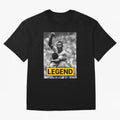 Pel¨¦ Legend Essential T-Shirt Turn Every Weekend Toward Match Day Hype around FIFA World Cup 2026 Group Stage, Mbappe and Neymar, France and Portugal, Vintage Soccer Flavor, Modern Football Stars, National Flags and Final Night Emotion; Perfect