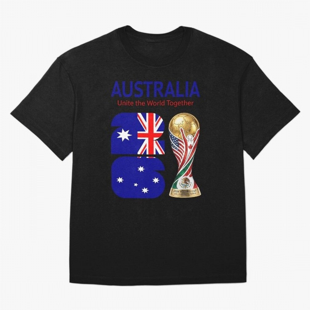 World Cup 2026, AUSTRALIA Classic T-Shirt Make Game Day About Match Day Hype around FIFA World Cup 2026 Group Stage, CR7 and Messi, Brazil, Portugal and Argentina, Football History, Final Match Energy, Crowd Noise and Once in a Lifetime Moments;