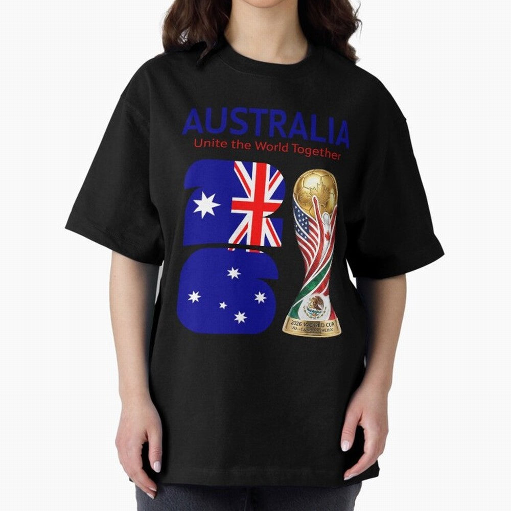World Cup 2026, AUSTRALIA Classic T-Shirt Make Game Day About Match Day Hype around FIFA World Cup 2026 Group Stage, CR7 and Messi, Brazil, Portugal and Argentina, Football History, Final Match Energy, Crowd Noise and Once in a Lifetime Moments;