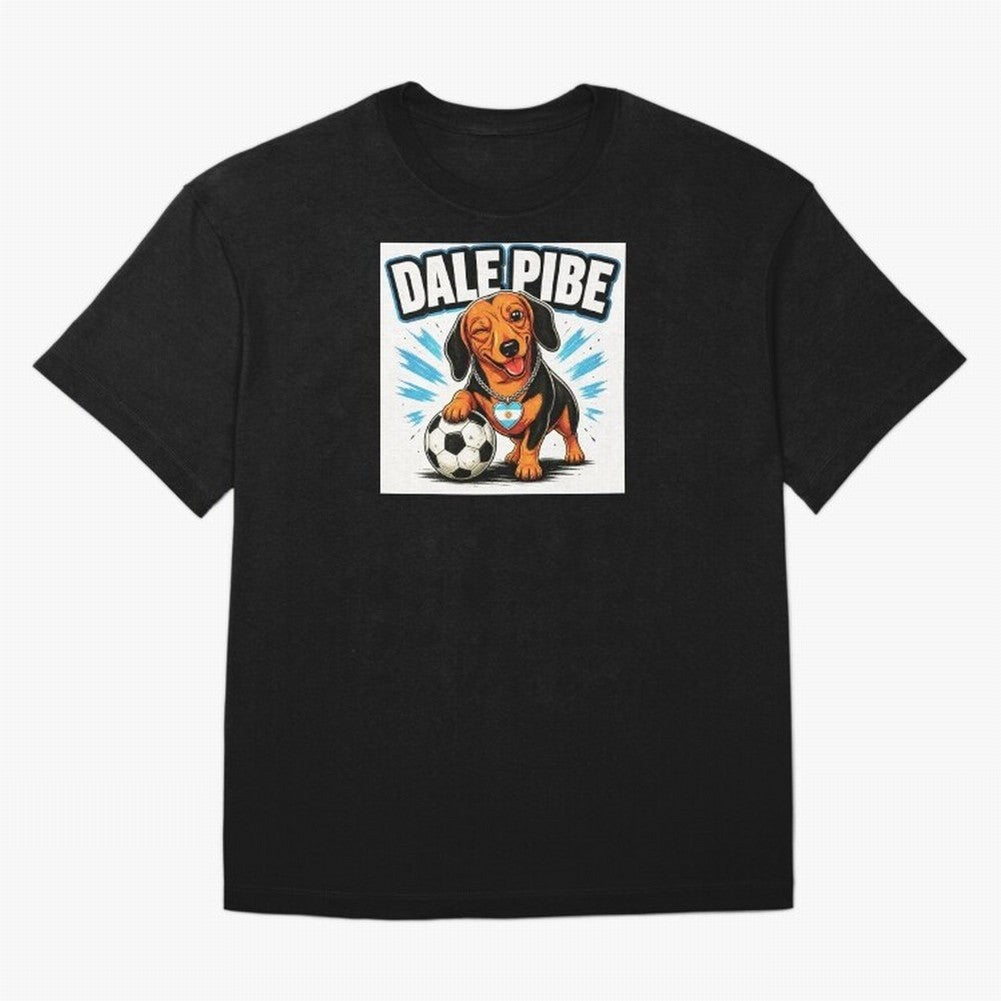 Argentine Soccer Dachshund - Dale Pibe Classic T-Shirt Bring Legendary Rivalry Energy to the FIFA World Cup 2026 USA Canada Mexico Journey through Haaland and Mbappe Highlights, Netherlands Pride, Fan Favorite Moments, National Team Passion, Big