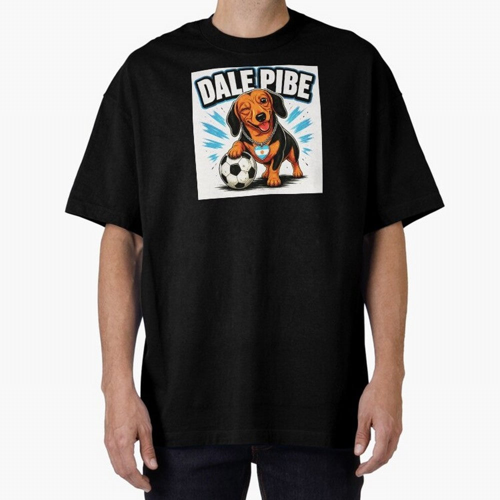 Argentine Soccer Dachshund - Dale Pibe Classic T-Shirt Bring Legendary Rivalry Energy to the FIFA World Cup 2026 USA Canada Mexico Journey through Haaland and Mbappe Highlights, Netherlands Pride, Fan Favorite Moments, National Team Passion, Big