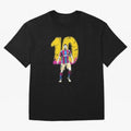 Messi sticker Oversized T-Shirt Live for the Drama of Match Day Hype around FIFA World Cup 2026 USA Canada Mexico, Haaland, England and Germany, Football Passion, Legendary Performances, Festival Vibes and Supporter Community; Perfect for Fans,