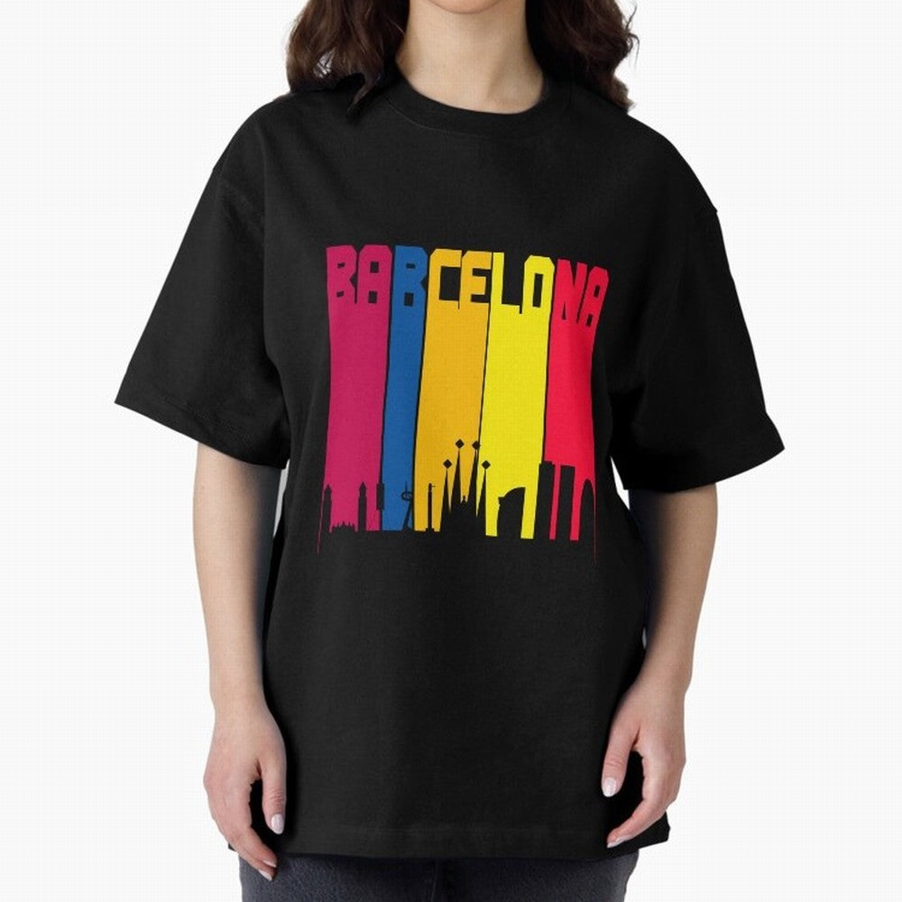Barcelona Skyline BCN Catalunya Classic T-Shirt Cheer for the FIFA World Cup 2026 Group Stage Journey through Mbappe Highlights, Portugal Pride, Global Supporter Spirit, Legendary Goals, National Colors and Tournament Celebration; Perfect for