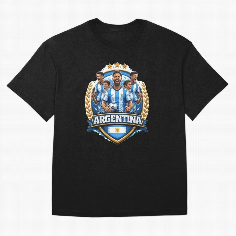 Argentina Football Pride- Albiceleste Soccer Classic T-Shirt Spotlight FIFA World Cup 2026 Group Stage Capturing Messi, Neymar and Mbappe, Portugal, Spain and Germany Energy, Stadium Chants, National Pride, Trophy Dreams and Unforgettable Football