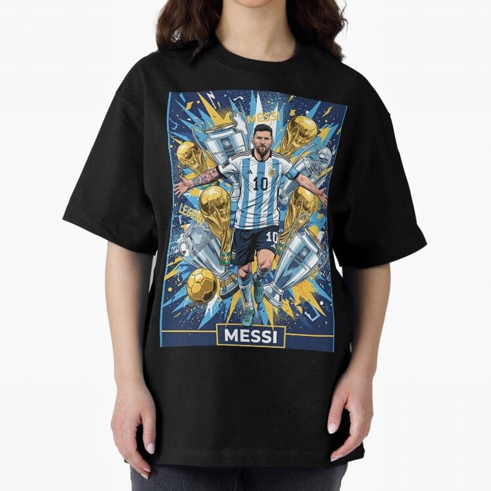 MESSI The Golden Legend Classic T-Shirt Bring a Vintage Feel to the FIFA World Cup 2026 Group Stage Journey through Cristiano Ronaldo, Haaland and CR7 Highlights, Brazil, Portugal and Argentina Pride, Tournament Hype, Historic Matchups, Family
