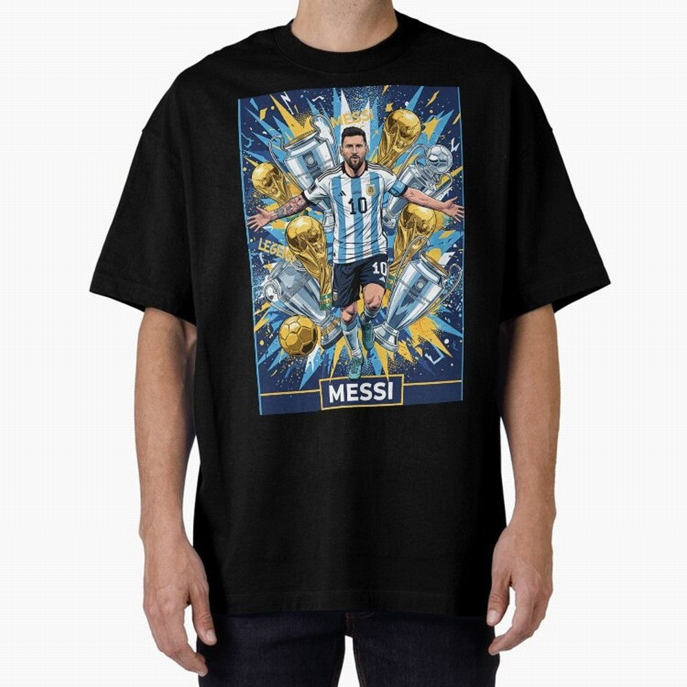 MESSI The Golden Legend Classic T-Shirt Bring a Vintage Feel to the FIFA World Cup 2026 Group Stage Journey through Cristiano Ronaldo, Haaland and CR7 Highlights, Brazil, Portugal and Argentina Pride, Tournament Hype, Historic Matchups, Family