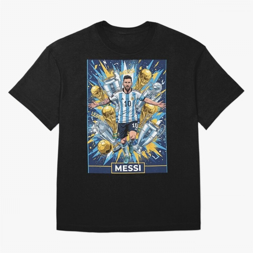 MESSI The Golden Legend Classic T-Shirt Bring a Vintage Feel to the FIFA World Cup 2026 Group Stage Journey through Cristiano Ronaldo, Haaland and CR7 Highlights, Brazil, Portugal and Argentina Pride, Tournament Hype, Historic Matchups, Family