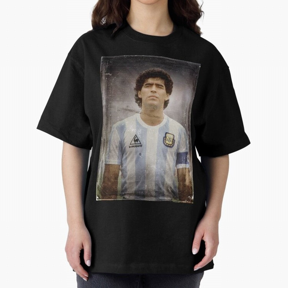 Diego Maradona Classic T-Shirt Follow Match Day Hype around FIFA World Cup 2026 Group Stage, Neymar, Spain, Football Passion, Legendary Performances, Festival Vibes and Supporter Community; Perfect for People Who Love Argentina, Brazil, France,