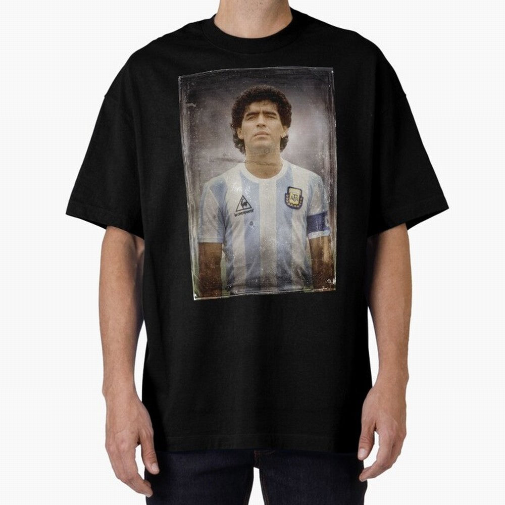 Diego Maradona Classic T-Shirt Follow Match Day Hype around FIFA World Cup 2026 Group Stage, Neymar, Spain, Football Passion, Legendary Performances, Festival Vibes and Supporter Community; Perfect for People Who Love Argentina, Brazil, France,