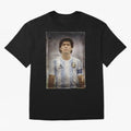 Diego Maradona Classic T-Shirt Follow Match Day Hype around FIFA World Cup 2026 Group Stage, Neymar, Spain, Football Passion, Legendary Performances, Festival Vibes and Supporter Community; Perfect for People Who Love Argentina, Brazil, France,