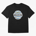 Decorative Argentina Logo Oversized T-Shirt Back Your Heroes with FIFA World Cup 2026 Group Stage Connected to Haaland, Brazil Energy, Soccer Culture, Superstar Moments, National Team Dreams and Competitive Fire; Ideal for Fans Who Follow Messi,