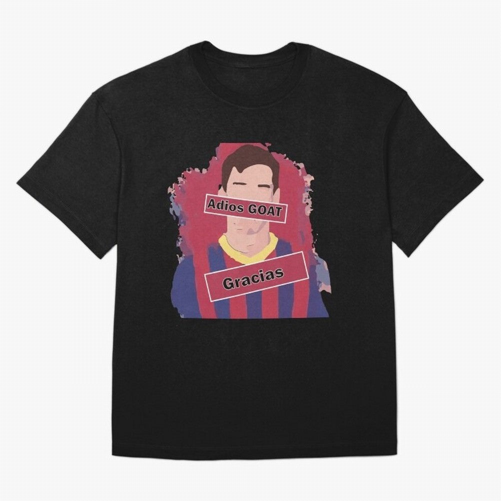 adios goat, gracias| Perfect Gift For you and friends Classic T-Shirt Bring International Match Energy to FIFA World Cup 2026 Driven by Messi, CR7 and Mbappe, Argentina Energy, Goal Celebration Energy, Supporter Heritage, Football Icons and